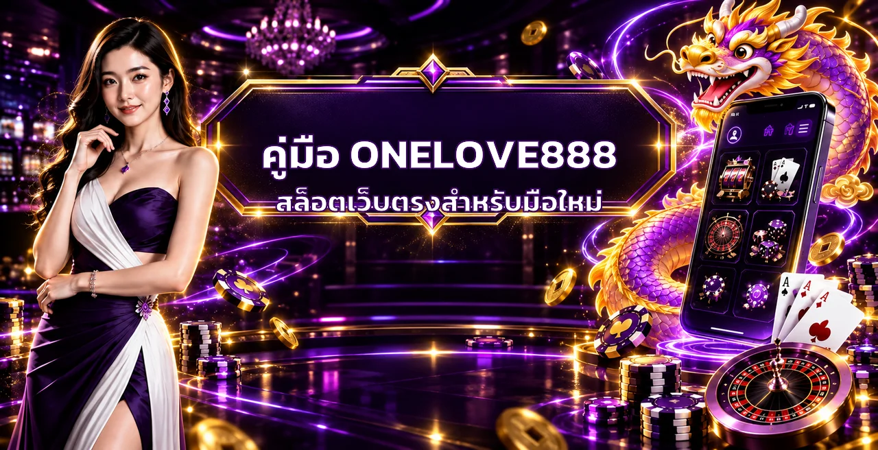 ONELOVE888 คู่มือสล็อตเว็บตรงสำหรับมือใหม่